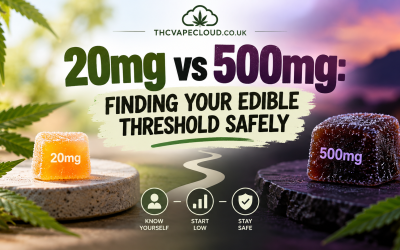 20mg vs 500mg: Finding your edible threshold safely