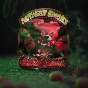 Activist Edibles Cherry Bomb Gummies 500mg