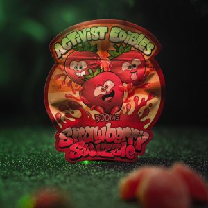Activist Edibles Strawberry Swizzle Gummies 500mg