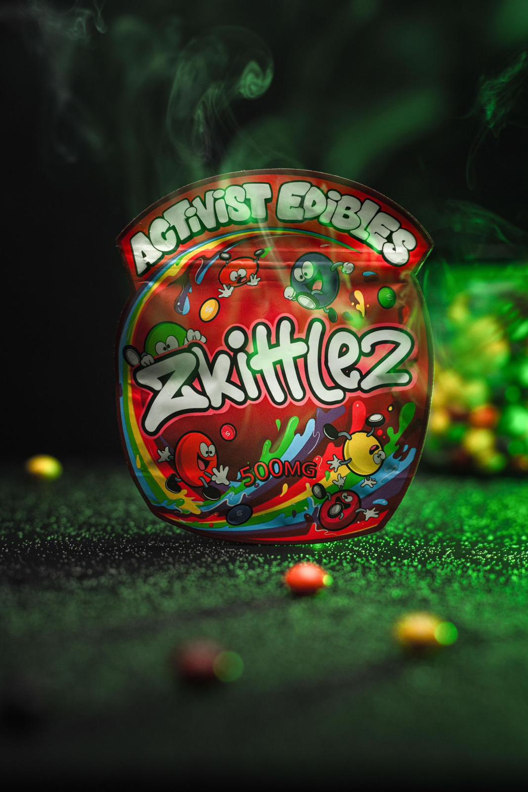 Activist Edibles ZKittlez Gummies 500mg