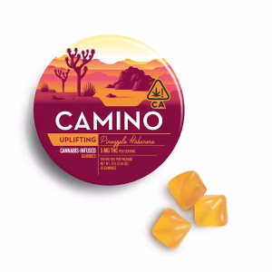 Camino Uplifting Pineapple Habanero Gummies 100mg